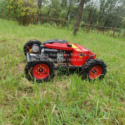 robotic slope mower, China remote controlled mower price, remote control mower price for sale