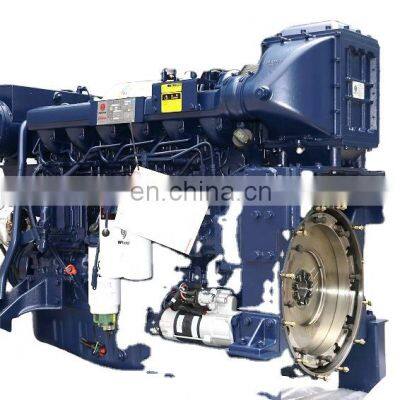 machine motor best price 408hp WP13C408-18E121 motores diesel weichai Marine Diesel Engine for boat