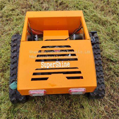 remote control lawn mower with tracks, China grass trimmer price, remote control mower for hills for sale