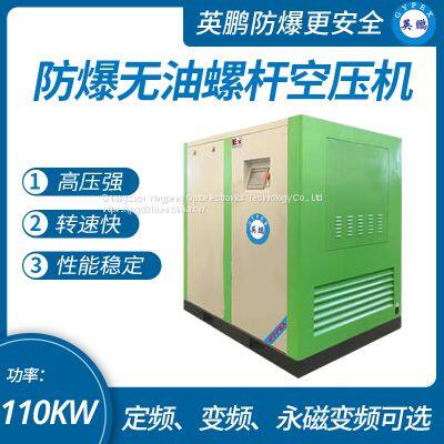 Gansu Yingpeng oil-free screw air compressor