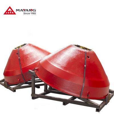 Manganese Casting Mantle Liner for Cone Crusher