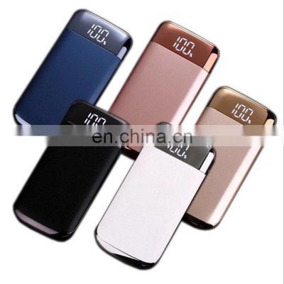 Hot Sale Mini Digital Emergency Portable Power Bank Station Wireless Charging Power Bank 10000mah with LED Display