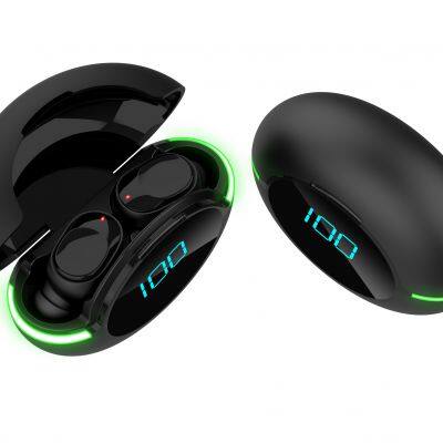 Low Latency Tws Wireless Earphones Power LCD Display Breath Light Earbuds Wireless Headphones photo-5