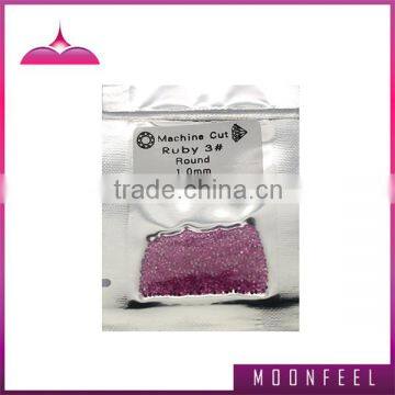 wholesale ruby 3# rose corundum gemstone