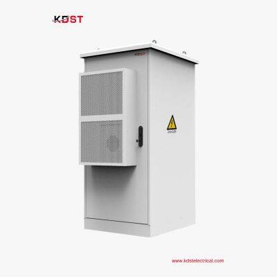 24U Electrical Enclosure with 19-Inch Rack for Telecom and Solar Equipment