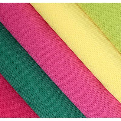 4 Ways Stretch Embossed Mini Eyelet Bird Eye Mesh Fabric photo-3