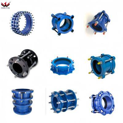 DN275 Ductile Iron Drain Saddle Clamp Flanged Saddle Tapping Saddle for Ductile Cast Iron Pipe