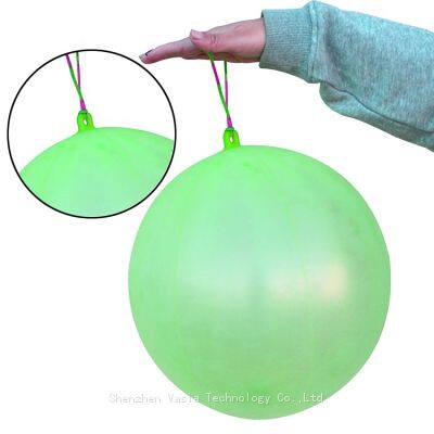 Low MOQ 18 Inch Neon Punch Balloon with Rubber Band for Baby Shower Gifts