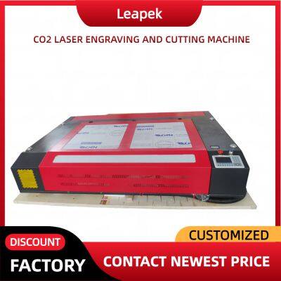 1080 Venta caliente de la máquina de grabado láser de piedra con área de trabajo grande de 800*1000mm, máquina de corte y grabado láser CO2. Precio