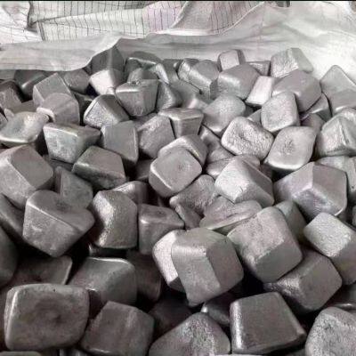 Deoxidizing Aluminum Blocks/ingots With 95%-96% Aluminum Content, Conical Shape From Hunan Steel Foundry, Cut Into Square Aluminum Blocks photo-2
