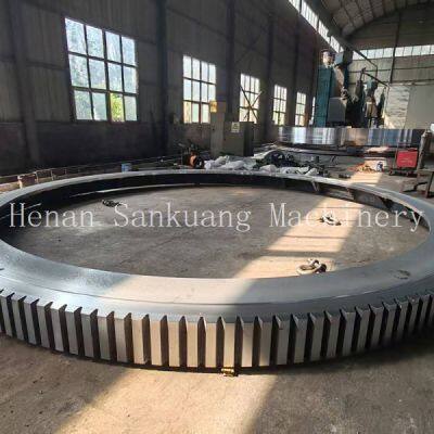 Rotary Kiln Gear Ring for Cement Plant With 5-Year Warranty