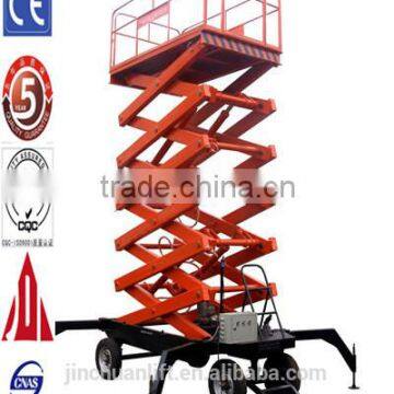1.35~12m, 1.0 Ton Small Electric Scissor Lift /stationary Scissor Lift /motorcycle Lift photo-4