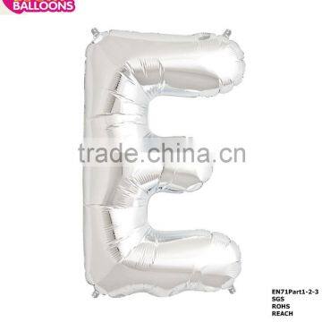 34 inch new design big mylar alphabet balloons wholesale online