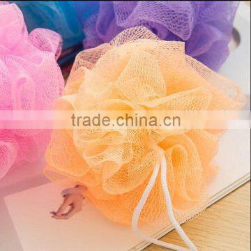 Promotional Multicolor Body Rubbing Ball Baby Bath Sponges PE Mesh Bath Sponge photo-3