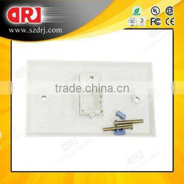 86*120 type faceplate with shutter