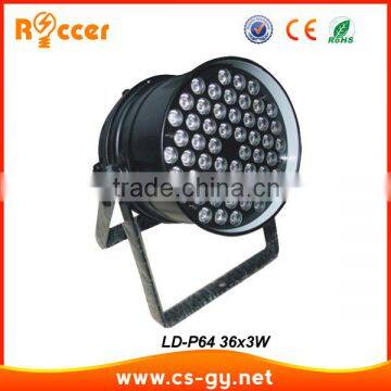 super portable indoor led par 64 light