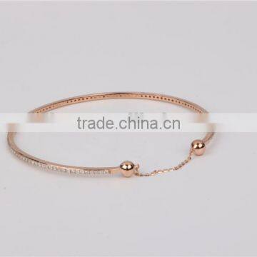 Fashion Generous Single Line Bracelet 925 Cheap Silver Bracelet Italy Bracelet photo-4