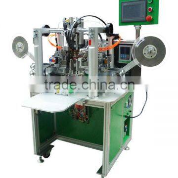 L shape multi-point spot welding machine twsl-7500 for Aluminum Battery for India Factory