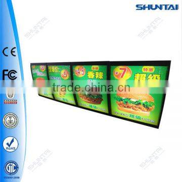 Advertising led display restaurant menu board