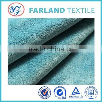 china wholesale fabric solid color flannel fleece fabric for winter plush slippers