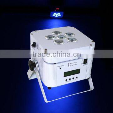2015 New Product 6pcs 6in1 RGBW LED Par Light for Stage Lighting photo-5