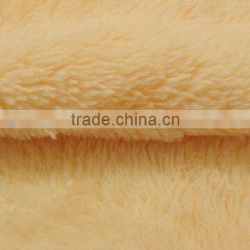 100% polyester Shu Velveteen fleece fabric