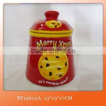 2016 ceramic turtle shell design food Storage Jars cookie jar