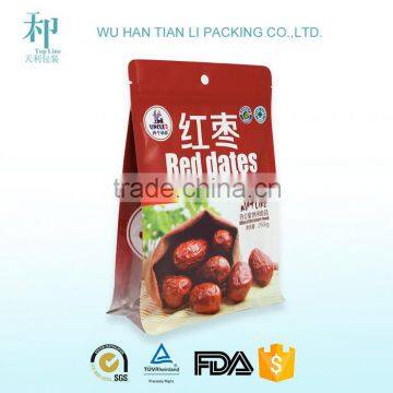 alibaba china factory price sample free CMYK vivid printing high quality aluminum foil side gusset bags