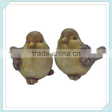 Small ceramic birds, ceramic birds sculpture