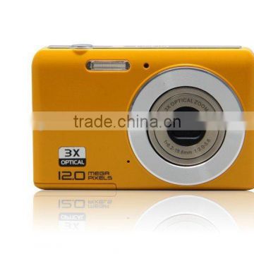 3x optical zoom,12 Mega pixels,2.7"TFT LCD,colourful optical zoom digital camera,3.7V/750MA li-ion battery