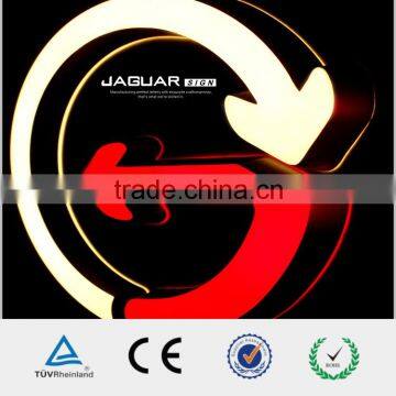 Top Quality Outdoor Usage Changeable Acrylic Moving Led Illuminous Letters Sign photo-4