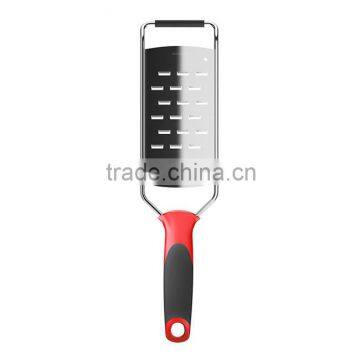 ABS+S/S +TPR 30.7*7.4*1.3 Stainless steel cheese zester lemon zester cheese grater/kitchen vegetable grater