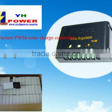 12v 24v pwm charge controller 20a from huaqiangbei