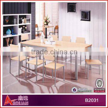 B2031 Modern Appearance and Dining Room Set Specific Use restaurant dining table