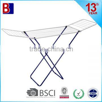 Budget 18M powder coating metal folding cloth hanger