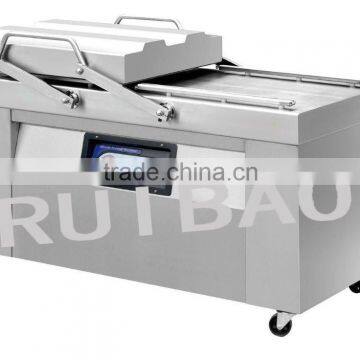 high quality swing door doublle room noodles vacuum packaging machine with gas filling