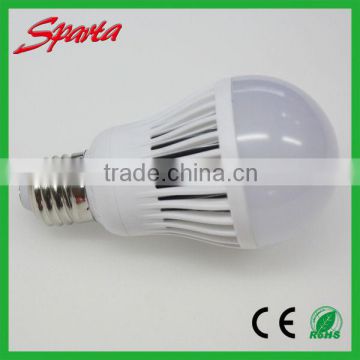 milky cover 7W PC e27 led bulb a60 600lm