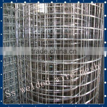 hot dipped galvanized welded wire mesh/stainless steel welded wire mesh/pvc coated welded wire mesh