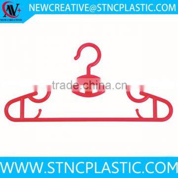 36cm Standard Plastic Adult Beige Velvet Hangers Clothes Hanger