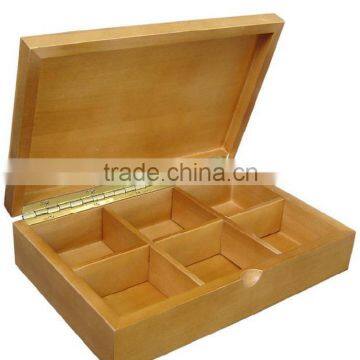 Handmade Custom Wooden Box for Tea