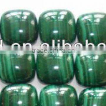 Wholesale malachite square cabochon jewelry cabochon