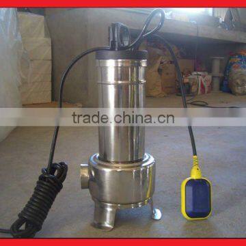 CE list stainless steel sewage pumps, grinder pumps,basement sewage pumps