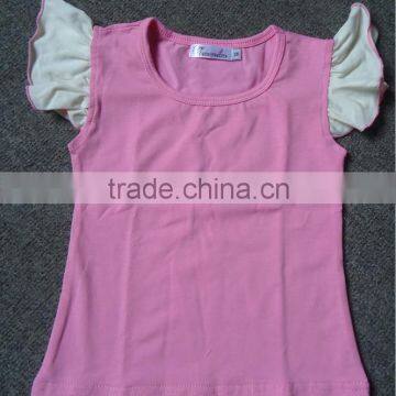 2015 breathable & comfortable printing cheap melon kids sleeveless t shirt