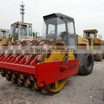 12t Used Dynapac Road Roller CA25pD Ca250D USED Padfoot Compactor photo-2