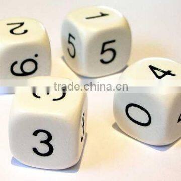 Hot Sale Custom White-black Dice and Number Dice photo-4