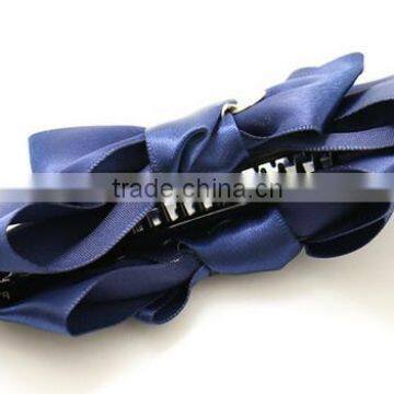 Wholesale Price Fabric Make Hair Bow Banana Clip Hair Accessories Wholesale photo-3