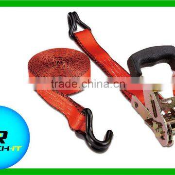 ratchet tie down cargo lashing load binder shipping cargo strap