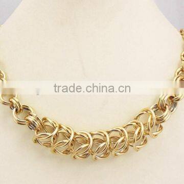 2016 Top Selling African Gold Long Chain Jewelry Necklace