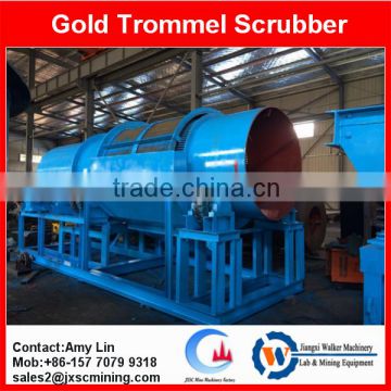 100TPH Trommel scrubber washer gold washing machine for Ghana gold