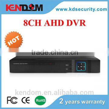 2015 New 8CH AHD DVR: Hybrid Mode 4ch AHD+4ch IP/Analog